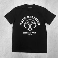 True Religion トゥルーレリジョン Have a Nice Day Buddha ナイスデー ブッダ Tシャツ  (TRUE-TS8)