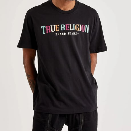 True Religion トゥルーレリジョン Alternate Arch Tshirt オルタネイト アーチロゴTシャツ (TRUE-TS22)