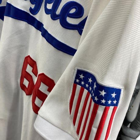二グロリーグ NEGRO LEAGUE 『ロサンゼルス ホワイトソックス』 ＃66 V ベースボールシャツ