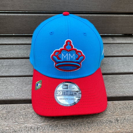 Newera ニューエラ MLB 39THIRTY マイアミ マーリンズ Marlins ストレッチフィットキャップ