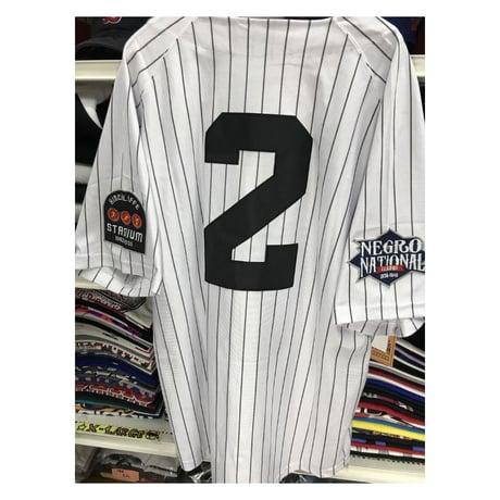 NEGRO LEAGUE ブラックヤンキース NY Black Yankees ベースボールシャツ 背番号2 (HGC-BB)
