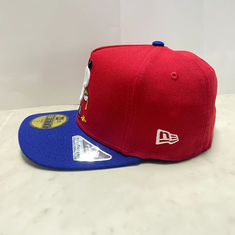 海外限定 NEWERA ニューエラ 59FIFTY Aフレーム Phillies フィラデルフィア フィリーズ Cartoon キャップ (21-5)