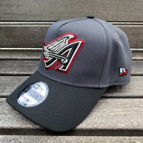 海外限定 Newera ニューエラ 9Forty Aフレーム Angels アナハイム エンゼルス 60周年記念 キャップ (940-222)