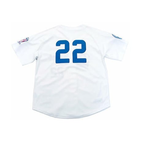 NEGRO LEAGUE 『 ニューアーク Dodgers ドジャース 』 公式 ベースボールシャツ 前開き No22