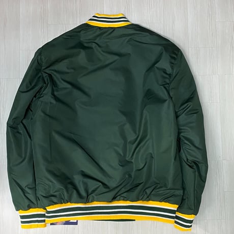 NFL公式 JHデザイン Packers グリーンベイ パッカーズ 緑 リバーシブル スタジャン