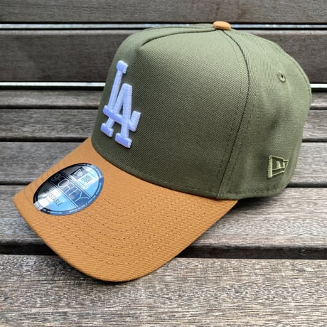 海外限定 Newera ニューエラ 9Forty A-Frame Aフレーム LA Dodgers ドジャース キャップ 40th Anniv (940-61)