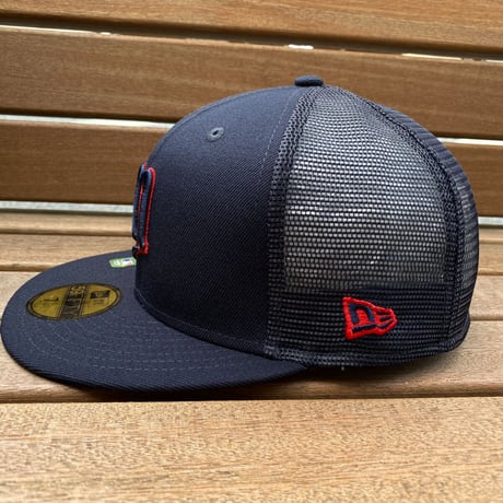 限定 NEWERA ニューエラ 59FIFTY スプリングトレーニング メッシュキャップ Twins ツインズ 紺