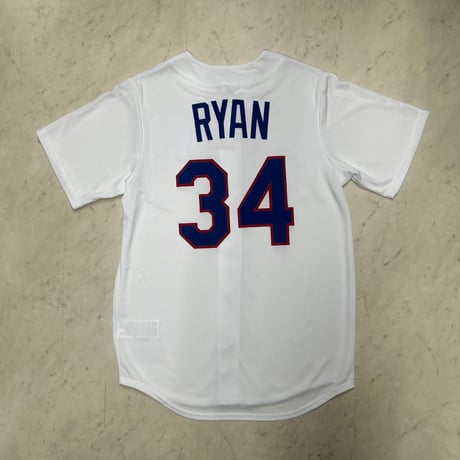 NIKE ナイキ Texas Rangers レンジャーズ Nolan Ryan ライアン MLB クーパーズタウンジャージー (MLBJ5)