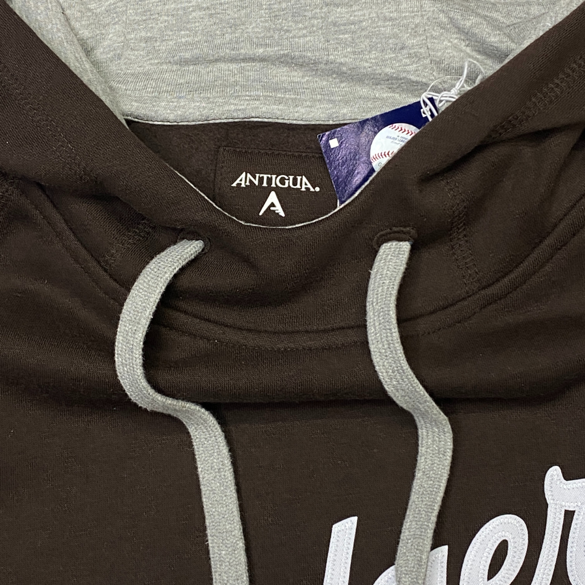 米国老舗ブランド Antigua ロサンゼルス ドジャース MLB 茶色 VICTORY