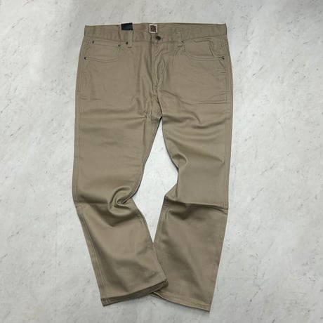 王道のベーシックスタイル JACK Los Angeles ジャック Slim Straight スリム ストレート デニム カーキ (JNS154)