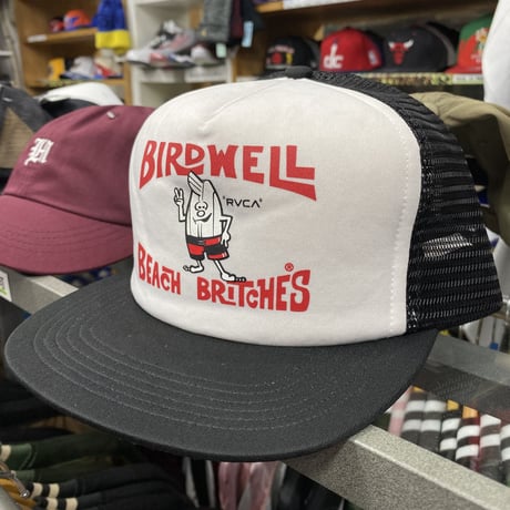 米国製 限定コレクション BIRDWELL RVCA トラッカーキャップ バードウェル ルーカ