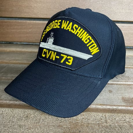 アメリカ製 イーグルクレスト社 CVN-73 USS ジョージワシントン 米海軍  空母 ミリタリー キャップ