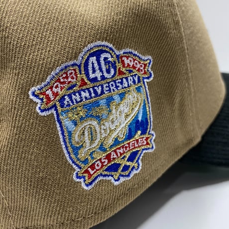 海外限定 Newera ニューエラ 9Forty Aフレーム LA Dodgers ドジャース 40周年記念 コーデュロイ キャップ (940-286)