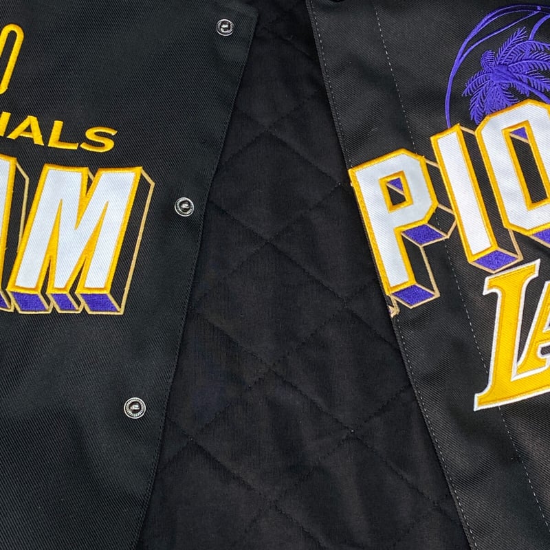 NBA LAKERS スタジャン ライトブルー スナップボタン imgrc0110391177.jpg