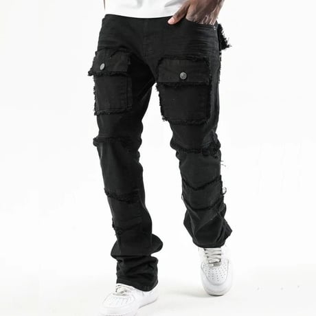 SPARK Premium Denim スパーク プレミアムデニム STACKED FLARE マルチポケット スタックド フレア (JNS149)