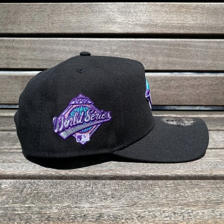 海外限定 Newera ニューエラ 9Forty A-Frame Aフレーム Jays ブルージェイズ 1992WS ワールドシリーズ キャップ (940-198)