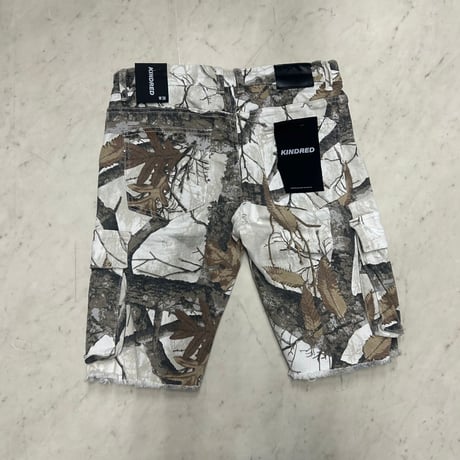 NY発 Kindred キンドレッド Essential Camo エッセンシャル カモフラージュ 総柄 セットアップ ベスト ショートパンツ (VST2/SJNS21)