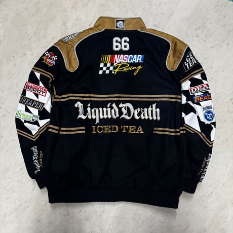 NASCAR ナスカー JHデザイン Black Liquid Death リキッドデス レーシングジャケット #66 (NSCR30)