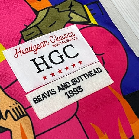 USA限定 Headgear Classics ビーバス＆バットヘッド MTVアニメ バスケジャージー  (HGC43)