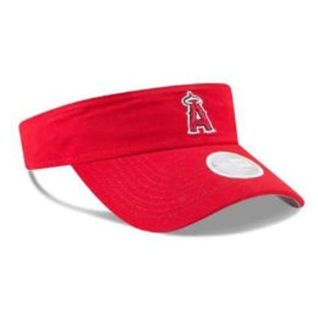 Essential ニューエラ NEWERA サンバイザー LA ロサンゼルス Angels エンゼルス MLB サイズ調節可