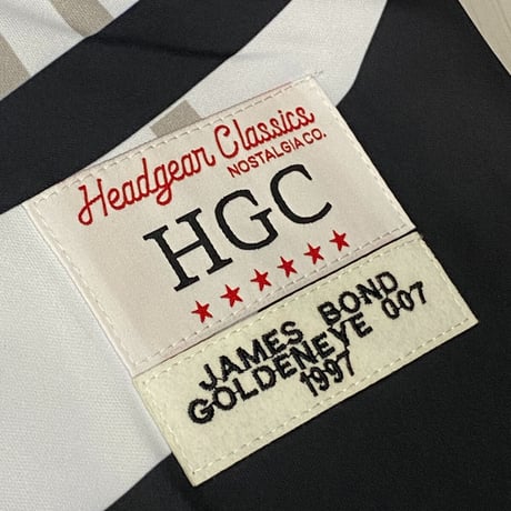 USA限定 Headgear Classics 任天堂 ゴールデンアイ 007 JamesBond バスケジャージ  (HGC38)
