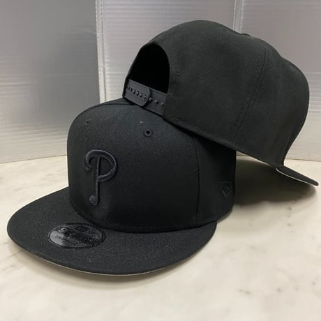 9FIFTY ニューエラ Newera フィラデルフィア フィリーズ PHI Phillies スーパーブラック スナップバックキャップ BOB (950-163)