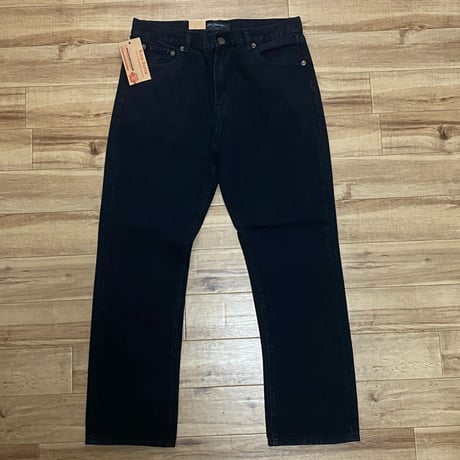 老舗LAブランド KnoBetta 998 ノーベター JET BLACK  ブラックデニム クラシックジーンズ (JNS20)