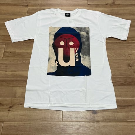 Stussy ステューシー 半袖 U Face Uフェイス Tシャツ 白 USA正規品 ストリート ラグナビーチ 西海岸 (13)