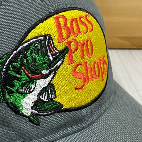米国アウトドアブランド Bass Pro Shops バスプロショップス キャンバス地 ロゴキャップ (Bps20)