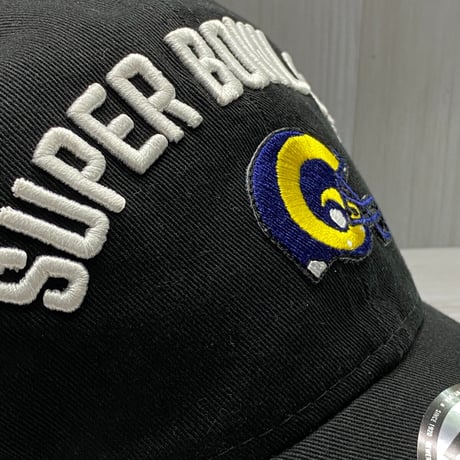 海外限定モデル NFL ロサンゼルス ラムズ LA RAMS 9Twenty ニューエラ NEWERA LIII スーパーボウル キャップ
