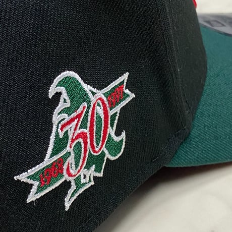 海外限定 Newera ニューエラ 9Forty A-Frame Aフレーム Athletics アスレチックス 30th Anniv. (940-93)
