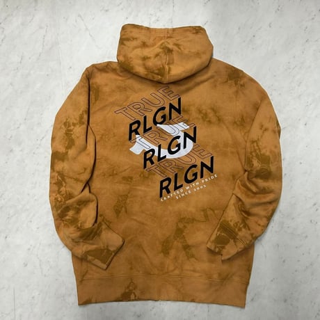 True Religion トゥルーレリジョン Slant Logo Zip Hoodie タイダイ ジップアップパーカ  (TRUE-H2)