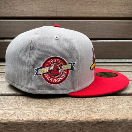 USA限定 Newera 59FIFTY セントルイス カージナルス Cardinals 100th記念 (26-8)