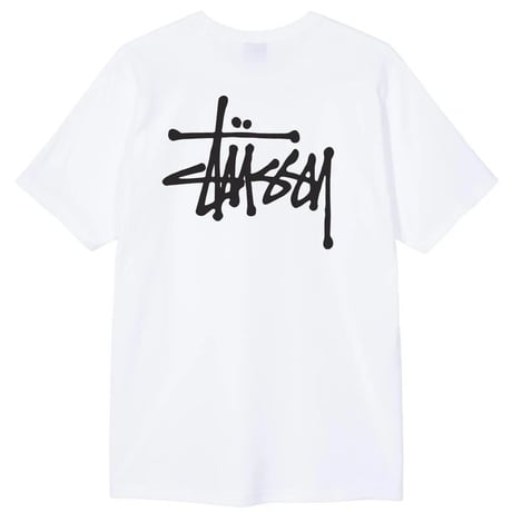 USA正規品 Stussy ステューシー 王道 BASIC ベーシックロゴ ショーンフォント 半袖 Tシャツ ストリート