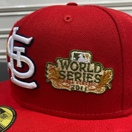 限定モデル 59FIFTY ニューエラ Newera ゴールドリングス Calrdinals カージナルス MLB