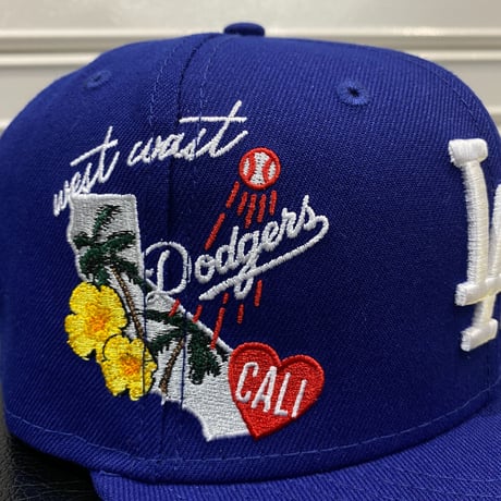 限定モデル 59FIFTY ニューエラ Newera LA Dodgers ロサンゼルス ドジャース CALI LOVE MLB