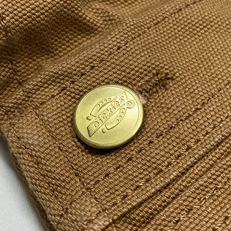 USAライン Dickies ディッキーズ Classic Bib Overall クラシック オーバーオール Brown Duck (OA16)