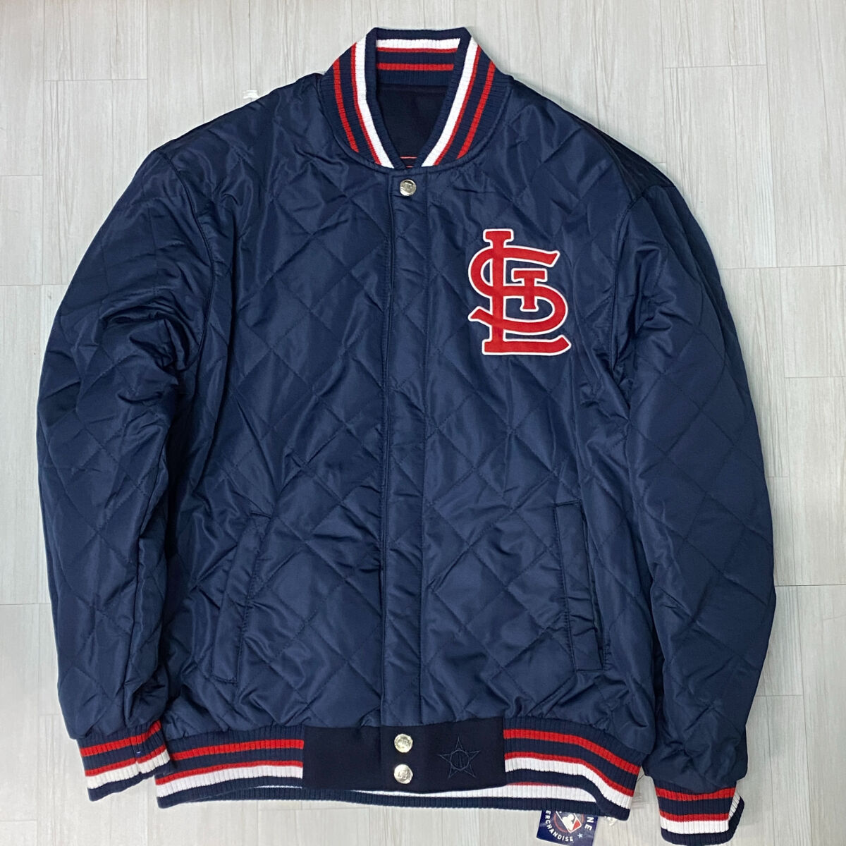MLB セントルイス・カージナルス ローリングス 中綿入り スタジャン
