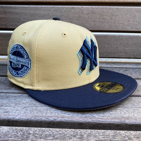 USA仕様 NEWERA 59FIFTY ニューヨーク ヤンキース  NY Yankees OVERLAP (19-24)