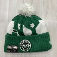 限定 NEWERA USA ニューエラ NFL ニューヨーク ジェッツ NY Jets サイドライン ニット帽 (Beanie197)