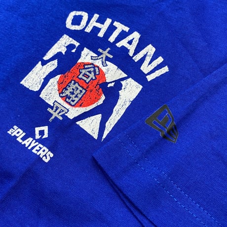 MLB公式 NEWERA 大谷翔平 #17 LA Dodgers ロサンゼルス ドジャース 半袖 Tシャツ JPN×USA