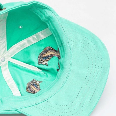 ダイヤモンドサプライ Diamond Supply Co. ストラップバックキャップ コブラ柄 DMNDブルー