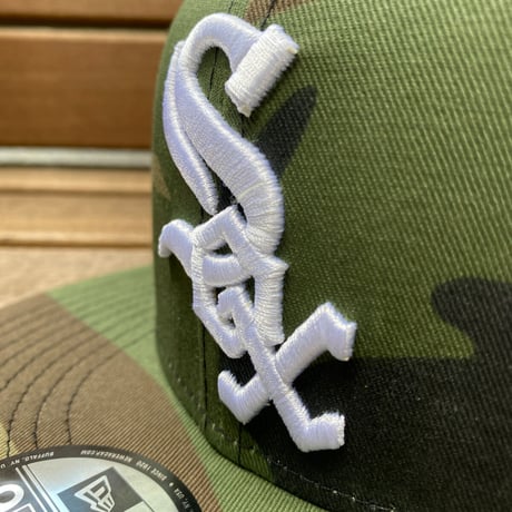 9FIFTY ニューエラ Newera シカゴ ホワイトソックス Whitesox 迷彩 THE U.S. Woodland MLB