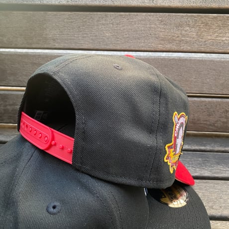 海外限定 Newera ニューエラ 9Forty Aフレーム Reds シンシナティ レッズ 1975 ワールドチャンピオンズ キャップ (940-268)