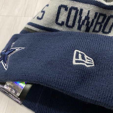 NEWERA USA ニューエラ NFL ダラス カウボーイズ COWBOYS ポンポン ニット帽 YOUTH