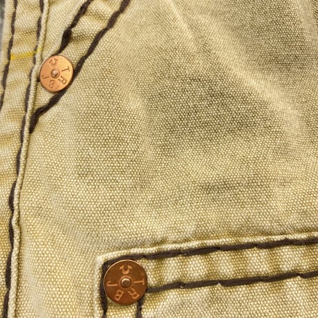プレミアムジーンズ True Religion トゥルーレリジョン Carpenter Super T Baggy ビッグT カーゴ バギーデニム (JNS247)