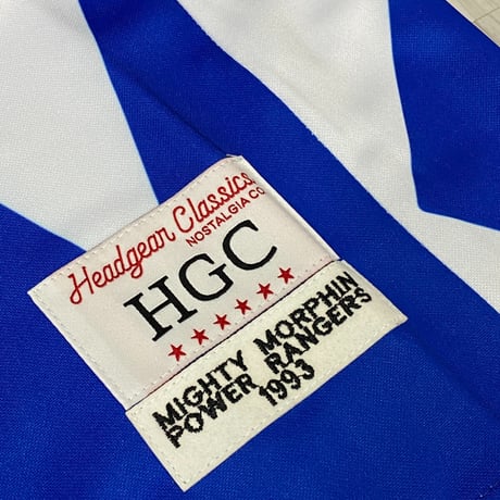 USA限定 Headgear Classics マイティモーフィン Power Rangers バスケジャージー  (HGC4)