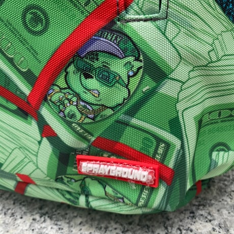 米国仕様 SPRAYGROUND ペーパーチェイサー マネーベア Paper Chaser Money Bear バックパック (BKPK36)