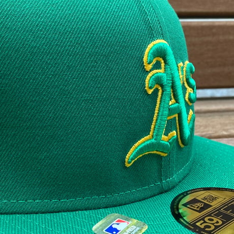 NEWERA ニューエラ 59FIFTY 限定SpringTraining メッシュキャップ Athletics アスレチックス