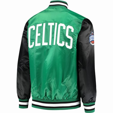 STARTER スターター NBA ボストン Celtics セルティックス 黒 緑 スタジャン